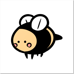 Blushing Bee Posters and Art